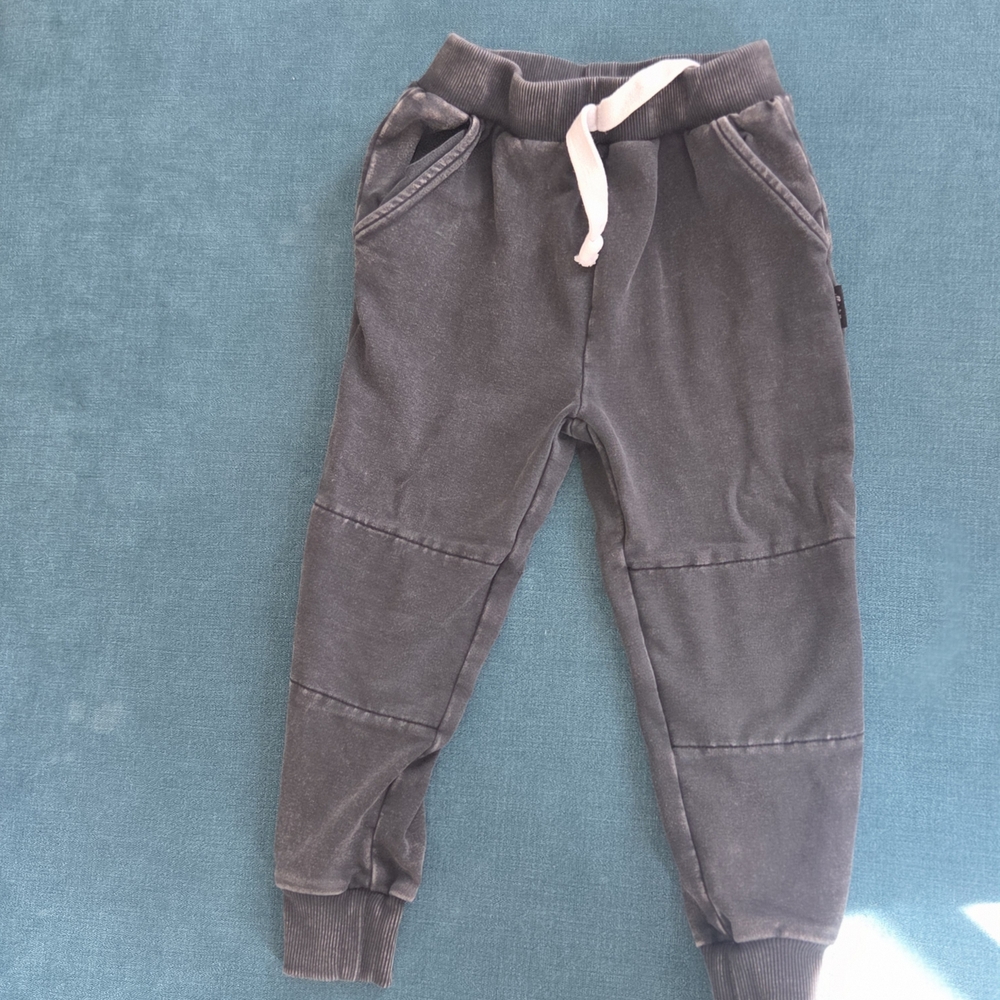 Little Bipsy Charcoal Jogger Pants
